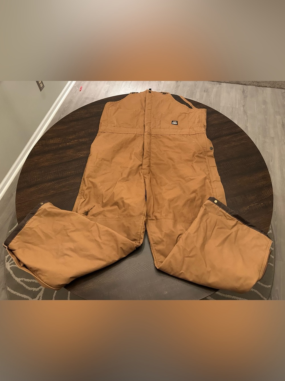 Berne Men's Deluxe Work Overalls Insulated Bib Size 2XL